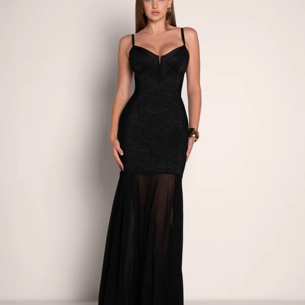 TA3 NEW NEVER WORN dress Vixen Seamed Flare Maxi Dress